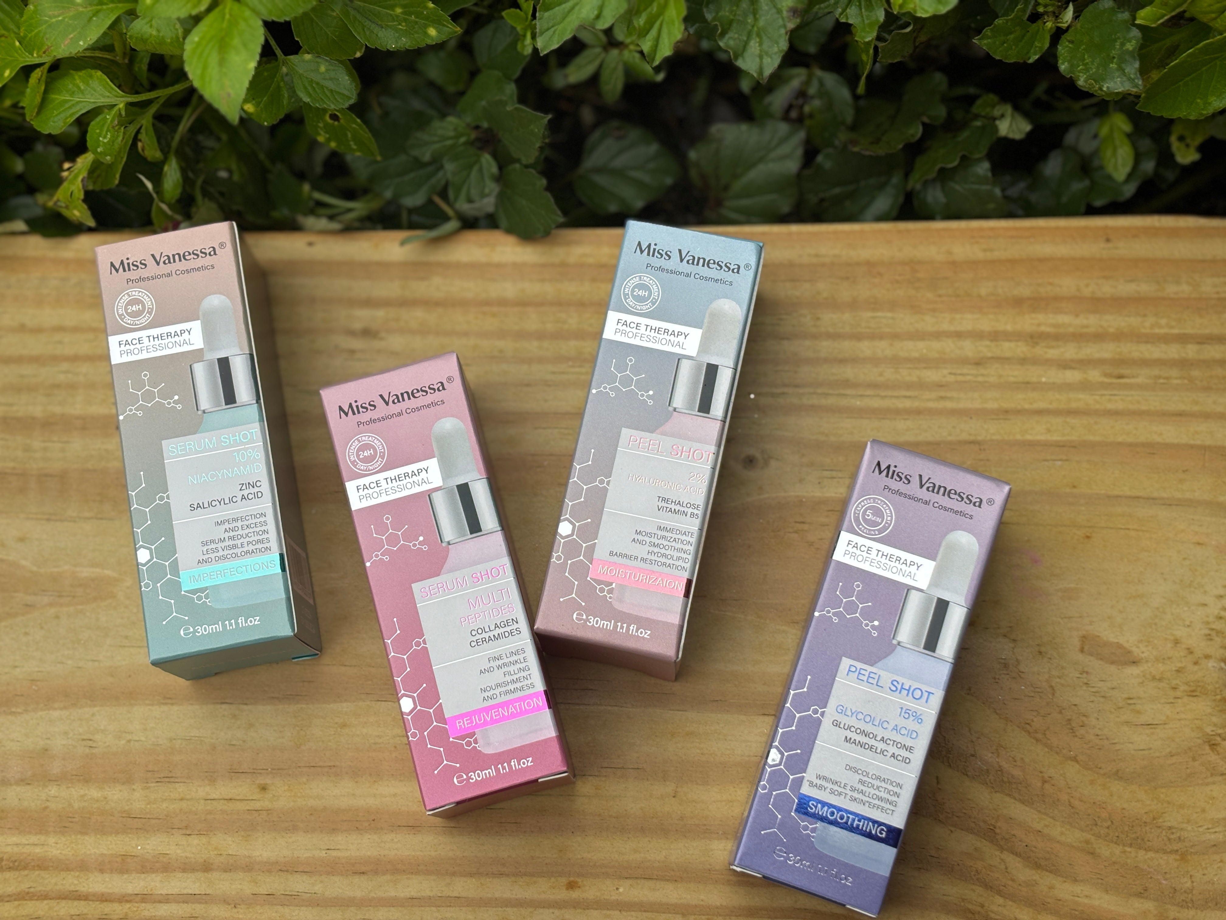 Miss Vanessa Face Therapy – Serum & Peel Collection