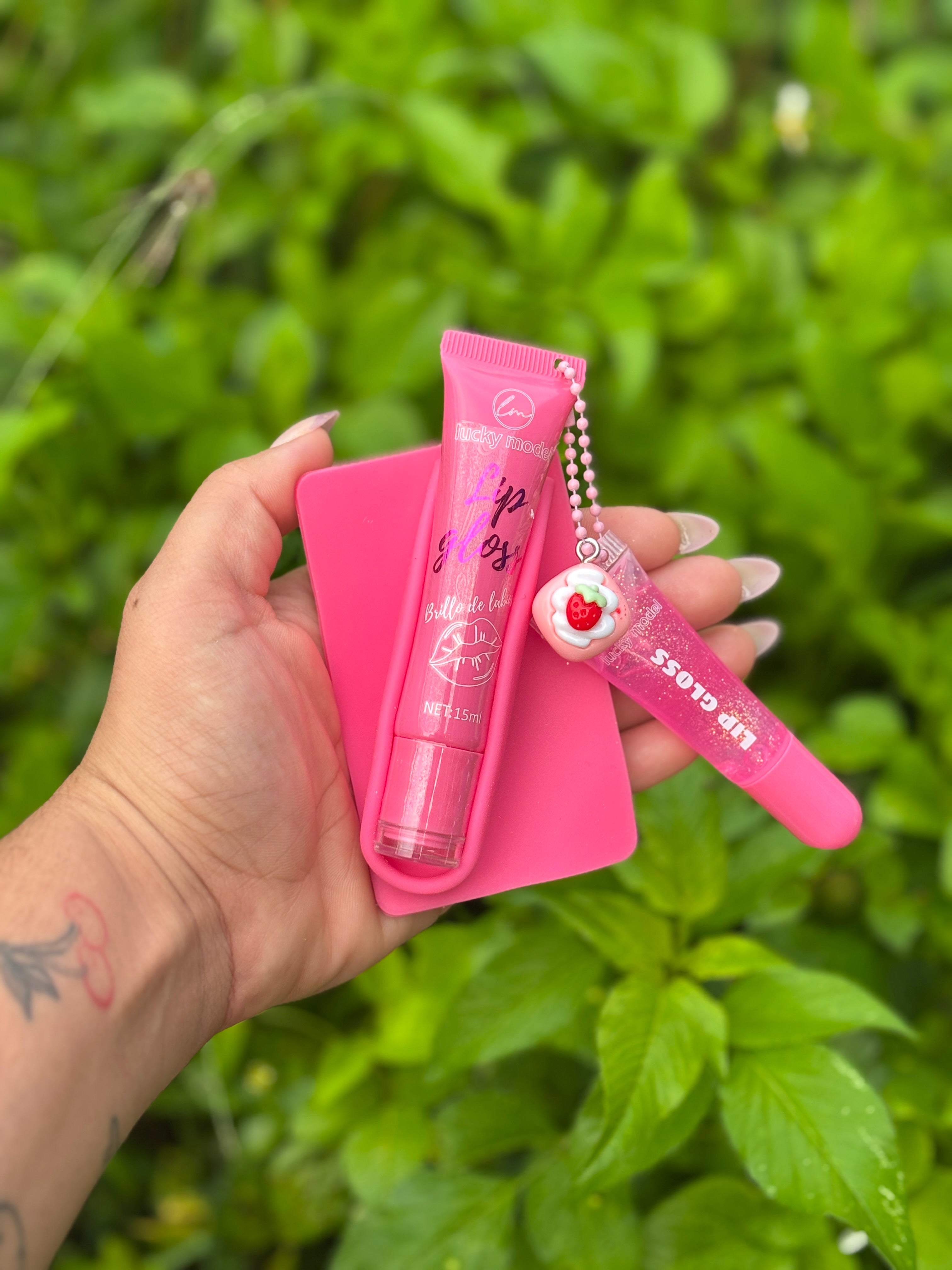 Pink Glow Lip Gloss